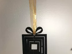 Christmas Present Gyro Ornament