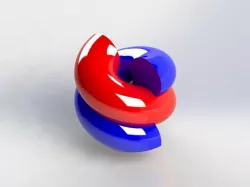 Dual Extrusion Helix test