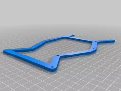 E3D BigBox - Duet Wifi + Duex Mounting Adapter