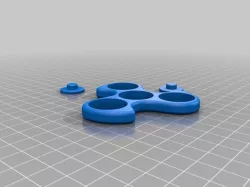 EDC Fidgety spinning toy ready to go