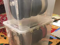 Filament Storage Roll bracket