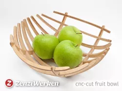 Fruit Bowl "Sphere" cnc/laser