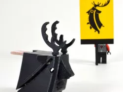 GOT Baratheon Stag Sigil