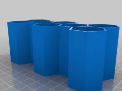 Honeycomb containers