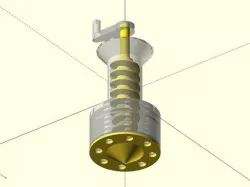 Improved Mini Extruder: Layered Moineau based Pump
