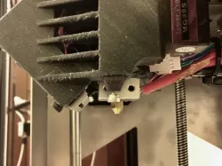 Infinity X1 3D printer fan duct enhancer