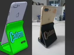 Iphone 7 Plus Stand- Text can be edit