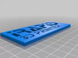 IRAPID 3D PRINTER LOGO