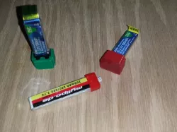 Li-Po Battery Caps For Blade Inductrix Tiny Whoop E-Flite 150 mAh & mylipo.de 205 mAh