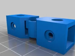 Maker Beam / Open Beam joint (10mm space 90°) pivotable