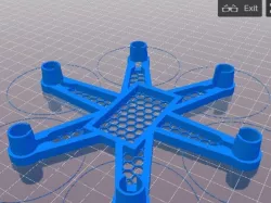 mini hexacopter drone
