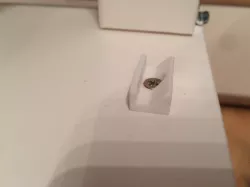 Mount for acrylic glass