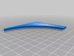 My Customized Beard comb and line tool