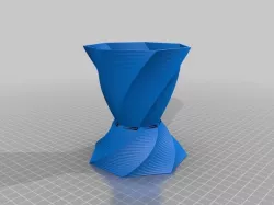 My Customized Custamizable Cool spiral Vase