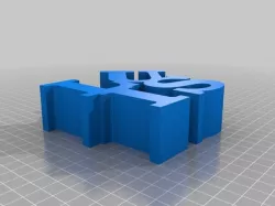 My Customized Variable WORD Sculpture