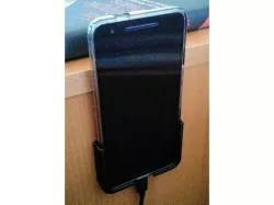Nexus 6P + Case wall cradle