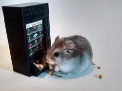 Ollie's Vending Machine (Hamster feeder)