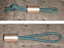 Para-cord end bead