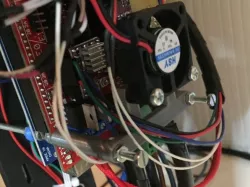 Print cooler bracket for Ramps 1.4