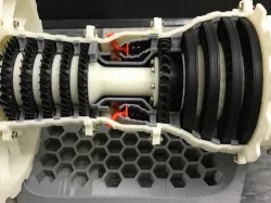 Remix of a couple parts for the AWESOME Jet engine by CATIAV5FTW