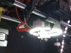 Rigidbot Titan extruder mount w/ Volcano hotend