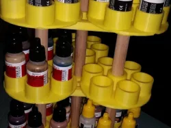 Rotating paint stand for 17ml Paint Bottles (AMMO of MIG)