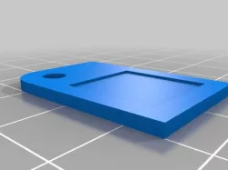Simple Swatch Keychain with Insert