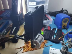 Soldering Station (Fume Extractor + Spool Holder)
