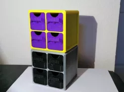 Stackable Cube Drawer Organizer