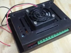 TB6600/HY-DIV268N-5A Stepper Driver Case with 40mm Fan