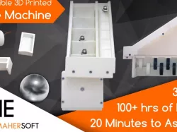 The 3D Printed Marble Machine by Maher Soft