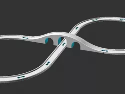 Thomas Minis Brio Style Train Tracks