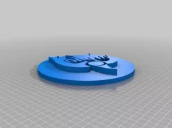 Thunderbird 3D logo disk