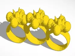 TRI STAR RING