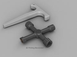 4 way service utility key 3D Models | Page 1 | STLFinder