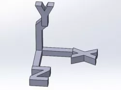 XYZ Axis orientation conventions