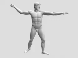 Zeus or Poseidon from the Artemision
