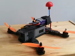 ZMR250 Side Frame And Runcam Swift Camera Mount