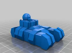 15mm Sci-Fi Alien Grav-APC Command/Comms Variant