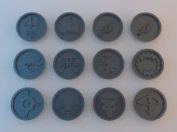 30k Tokens - 40mm x 4mm