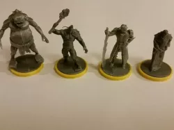 3D fantasy minis as proxies for Dungeon Twister Original