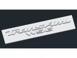 3D Trans Am WS6 Logo