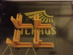 4mm Carboard Corner Bracket for 3D Printer Housing / Box