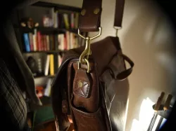 Allen Edmonds briefcase clip inlay and damage filler ML
