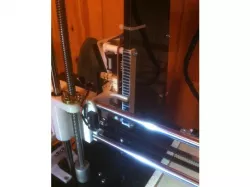 Anet A8, Graduations for Z / Z2 adjustment.