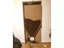 Big Dog feeder with Nema 17 , arduino, stepper, servo, driver, rtc, pvc