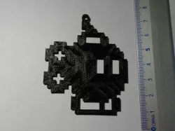 Bob-omb 8bit  -- Christmas ornament