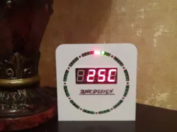 Case for DS1302 Rotation LED Electronic Clock Kit