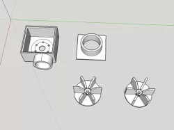CD Motor Bottle Vac - centrifugal blower