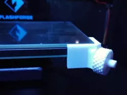 Customizable Adjustable Glass Bed Bracket for FlashForge Creator Pro etc